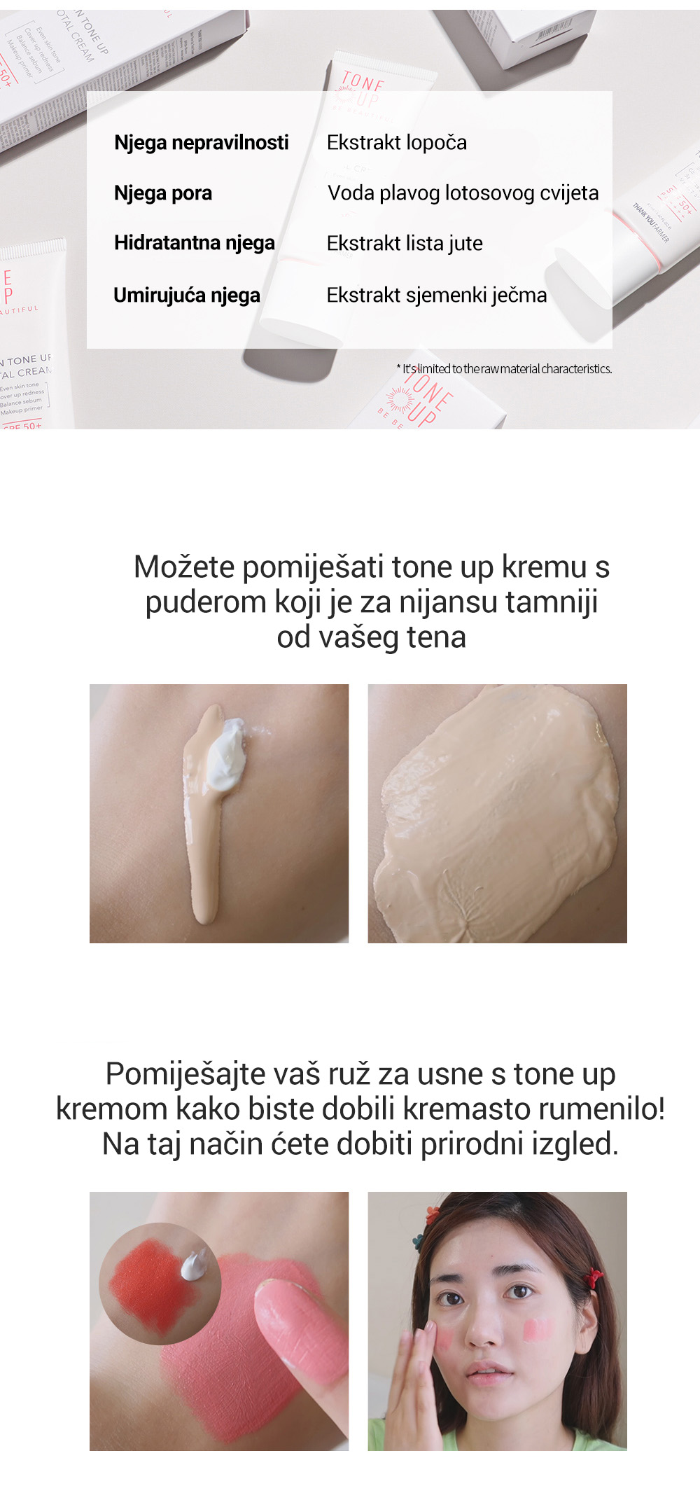 Skin Tone Up Total Cream 40ml Opis5