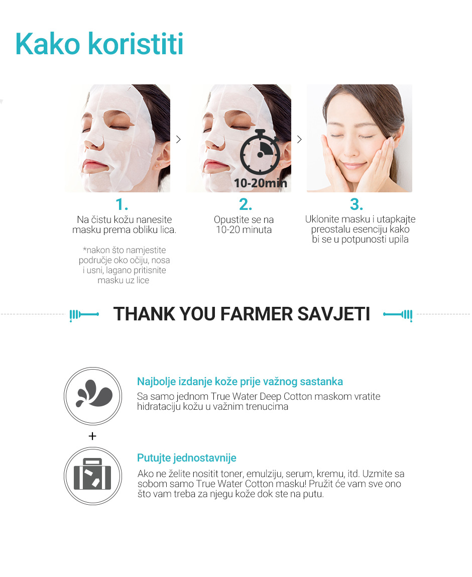 True Water Deep Cotton Mask Opis4