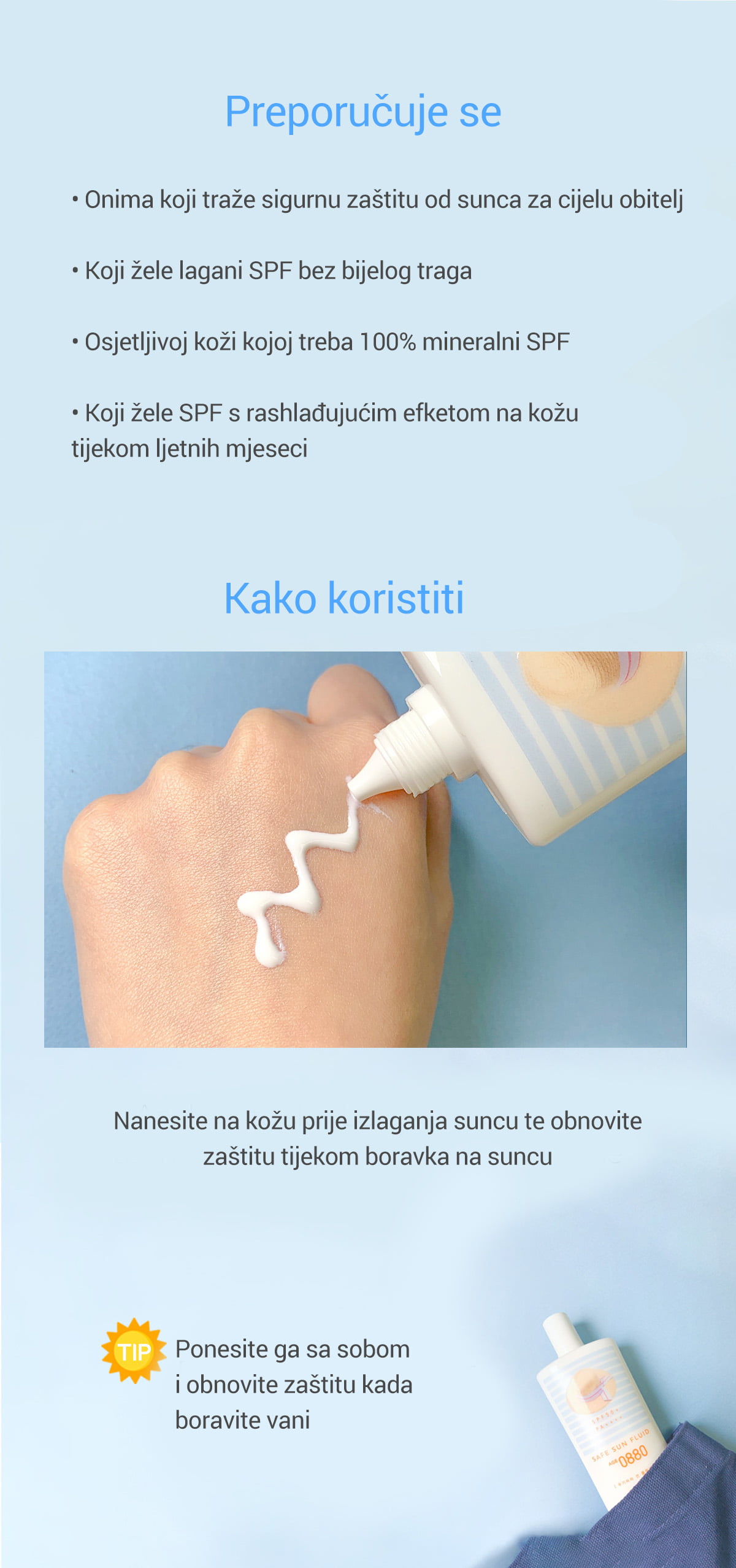Safe Sun Fluid AGE Opis5